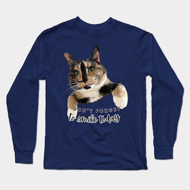 Snickers the smiling cat Long Sleeve T-Shirt by SnickersTheSmilingCat